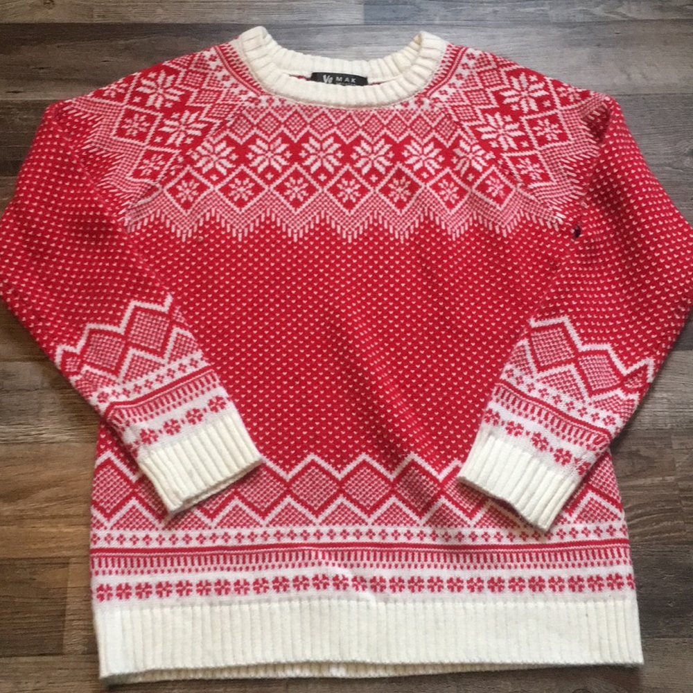 Faire Isle Holiday Sweater